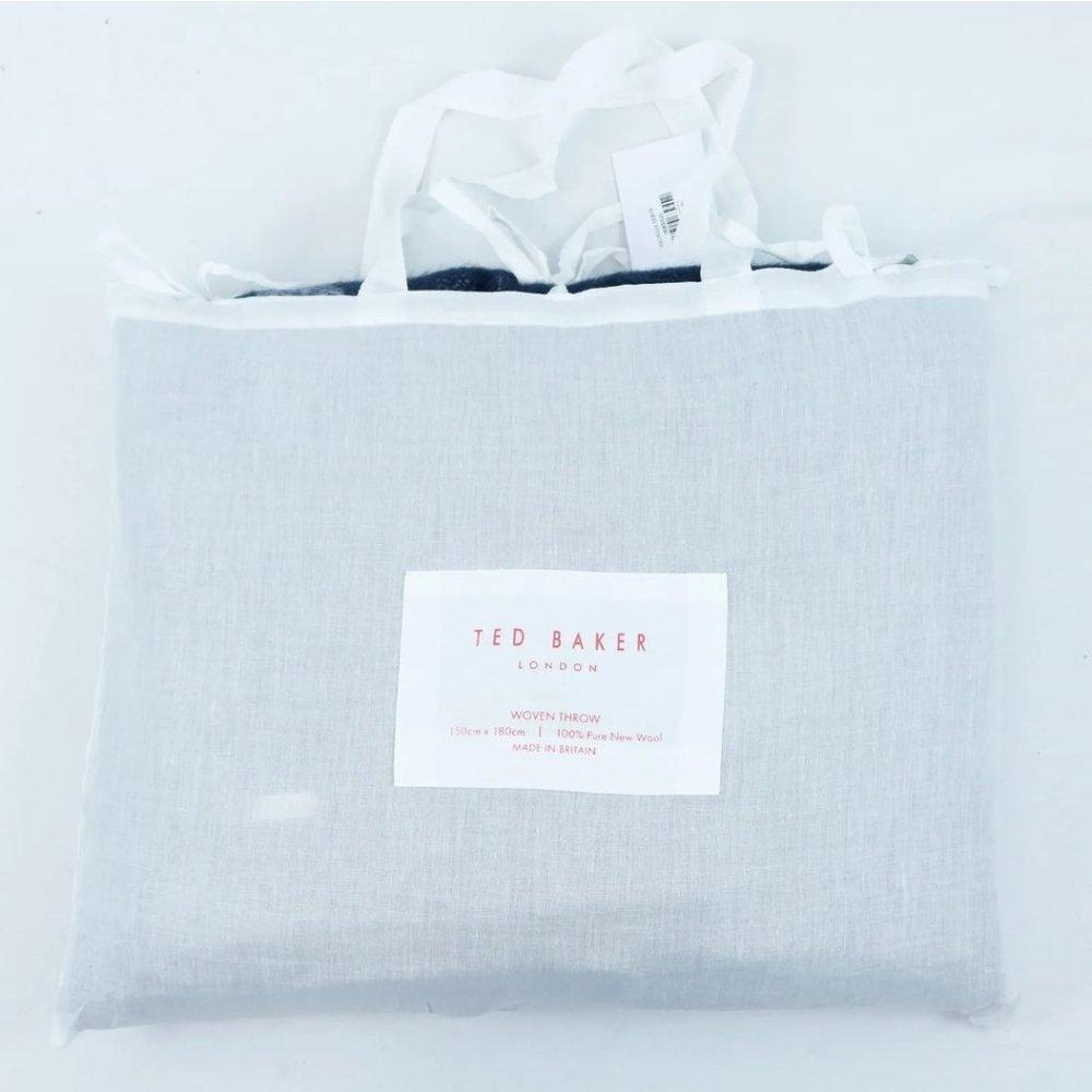 Ted Baker Magnolia Woven Wool Throw 150cm x 180cm